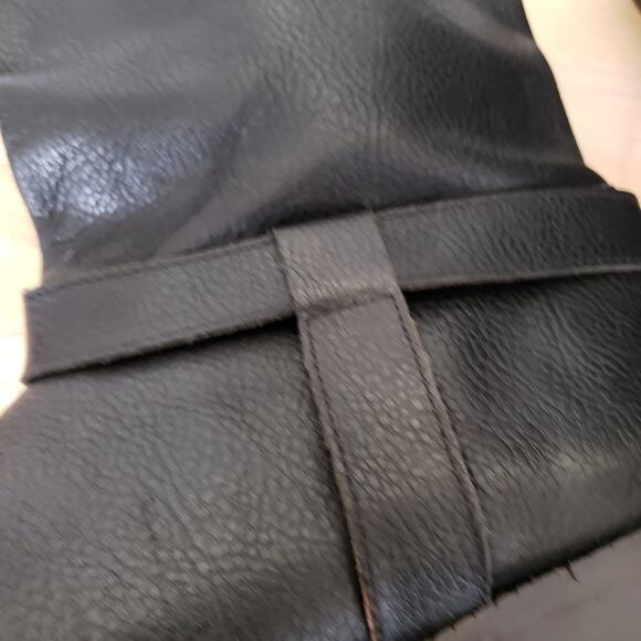 Vintage Glace'e Genuine Leather Western Boots Low Shaft Cowboy Boot Size 8 - Picture 3 of 11